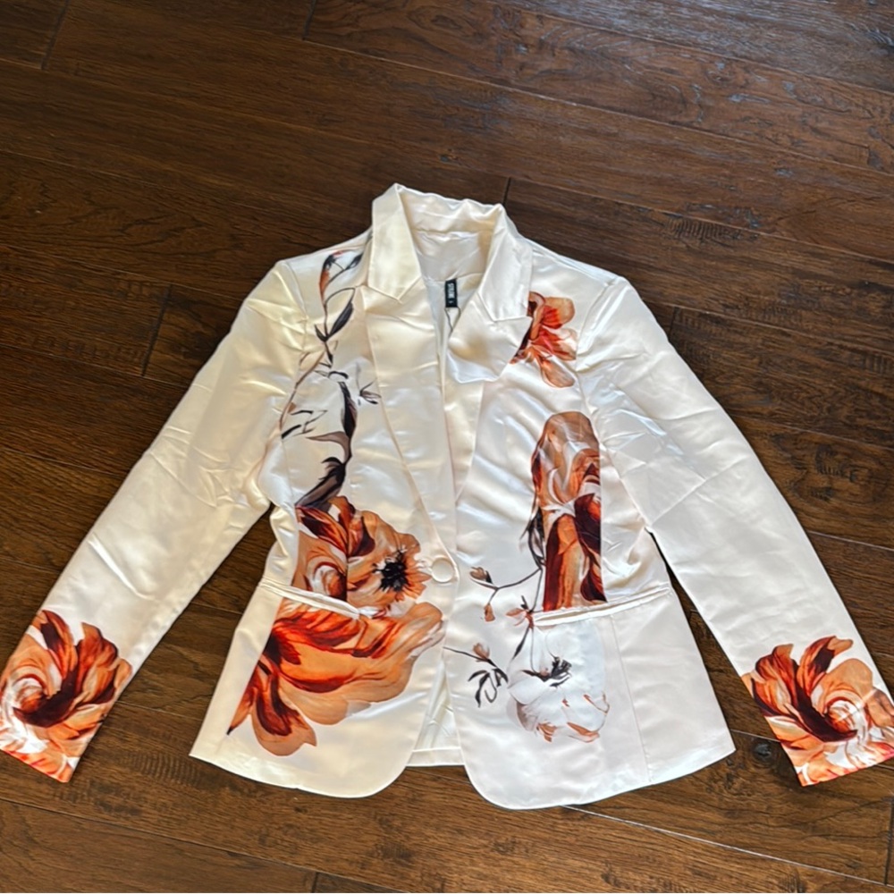 Style We L Floral Women's Jacket brand new